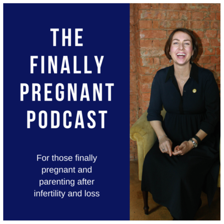 The Finally Pregnant Podcast logo