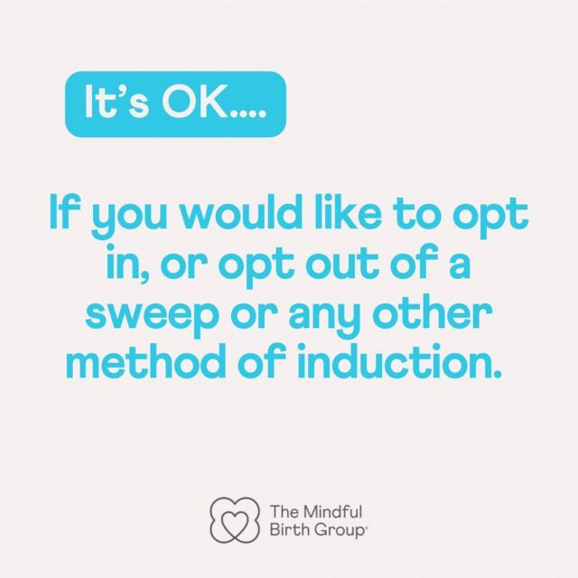 It’s OK, there is no one right way for everyone. The key is making sure you are fully informed about the following for your own INDIVIDUAL circumstances. Not based on a blanket guideline, guesstimated due date, age etc. 

🧡 Benefits of going ahead/ not going ahead 
🧡 Risks of going ahead/ not going ahead
🧡 Alternatives- are there other options to consider?
🧡 Intuitive reaction to the above information
🧡 Nothing, as in doing nothing today, tomorrow etc. 

By moving through this list of questions and getting the numbers behind the percentages, you should be able to reach an informed decision that is right for you, and only you 🧡

We cover informed decision making in depth in our Mindful Natal® courses, as well as all of the other areas you need to learn about to navigate your birth with confidence and calm.

We are here for you every step of the way 🧡🩵