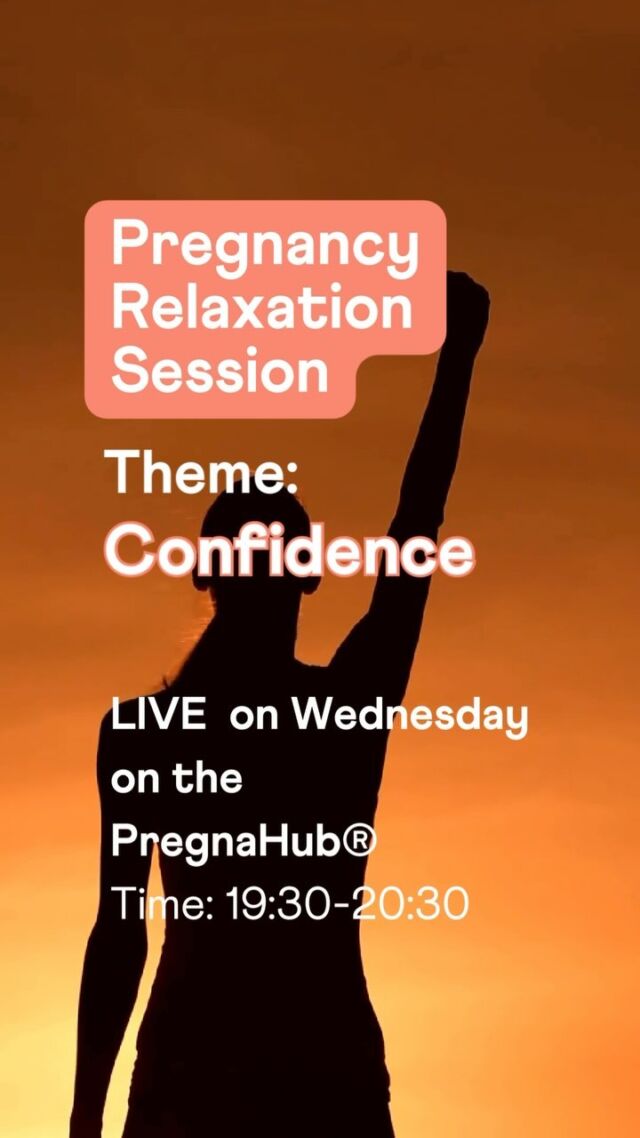 Join us for April’s Pregnancy Relaxation session LIVE on the @pregnahub themed around CONFIDENCE, suitable for all birth preferences and for anyone who is pregnant. 

We’ll be practicing your Hypnobirthing and Mindfulness skills, and you’ll be guided to visualise your confidence and calmness on the day of your birth. 

In this class you will:
🧡 Connect to a time where you did feel confident
🧡 Be guided through confidence-building affirmations
🧡 Explore the theme of Trust and how it impacts your confidence in birth
🧡 Feel part of something with a lovely group of pregnant people all wanting to gain or encourage Confidence

All you’ll need is a comfortable place to rest, like your bed, sofa or a comfy floor-nest with blankets and pillows. Most people attend in their PJs or whatever they’re most comfortable in. You’re welcome to leave your camera turned off if you’d like.

We are looking forward to welcoming you and to give you a boost! 🌟🌟🌟🌟🌟

Subscribe to the @pregnahub FREE for 7 days, £10/month after the trial, cancel at anytime. OR get access included in any @mindfulnatal course booking 🧡