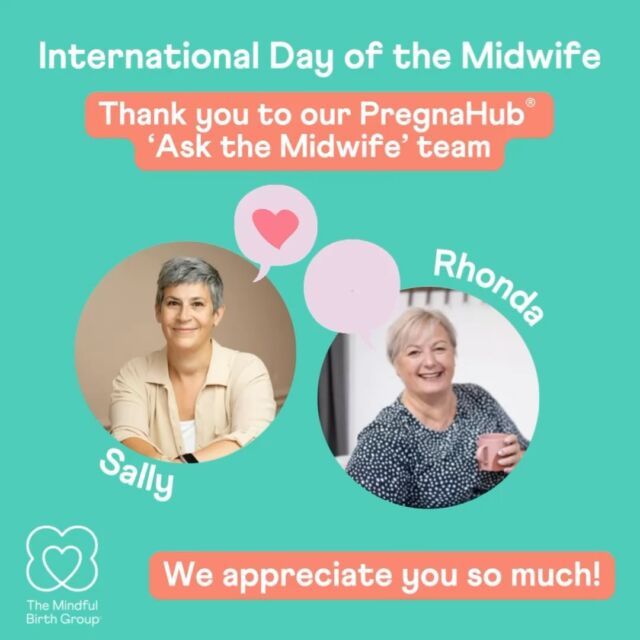 On International Day of the Midwife, we want to take the opportunity to say a huge thank you to Sally and Rhonda for all of the kindness you show to parents on the PregnaHub® and also our team when we need your expertise too! 

We really do appreciate you both and hope you know how much of a difference you make to peoples lives every single day 🧡.

You can find Sally and Rhonda here:
Sally: @mindfulnatal_chesterfield_ @blossombirth_midwife
Rhonda: @mindfulnatal_kettering @mind_fulbeginnings 

#midwifeappreciation #internationaldayofthemidwife #midwifelove