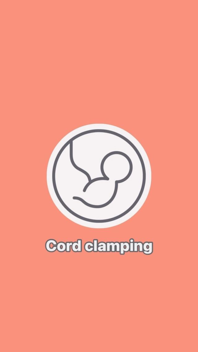DAY 6️⃣ / 7️⃣5️⃣ Days to Get Ready for Birth series! Looking for expert support during your pregnancy? Subscribe to the @pregnahub or book a @mindfulnatal course with us 🧡

🌟Clamping the Cord 🌟 

You may have heard of ‘Delayed Cord Clamping’, ‘Waiting for White’ and ‘Optimal Cord Clamping’, but what do they each mean? 

At birth, your placenta is still full of baby’s blood.
Cutting the cord after just one minute (also known as delayed cord clamping) could mean baby does not receive up to a third of their blood supply which is still in the placenta. In the absence of any special circumstances, it’s important to understand the benefits of waiting for white, also known as optimal cord clamping. 

Waiting long enough for the cord to turn white has been shown to increase baby’s iron stores, lowers the risk of anaemia and asthma and decreases complications following birth.

The majority of the blood is transferred in the first 5-15 minutes after birth, although there are different variables (location of placenta, type of birth, temperature) which can cause the blood to transfer in different time frames. 

During this time you can hold your baby and bond and rest after the birth.

Waiting for white can also happen after a caesarean abdominal birth too- the most important thing is to make sure your care providers are aware of your preferences.

The risks of waiting for white come into play with individual circumstances, so check with your care provider if there are any for you so you can make an informed decision either way. 

We have only touched upon the topic here, head to @drsarawickham for more in depth evidence and studies: https://www.sarawickham.com/research-updates/optimal-cord-clamping/

#waitforwhite #afterbirth #mindfulnatal #birthpreferences #birthchoices #delayedcordclamping